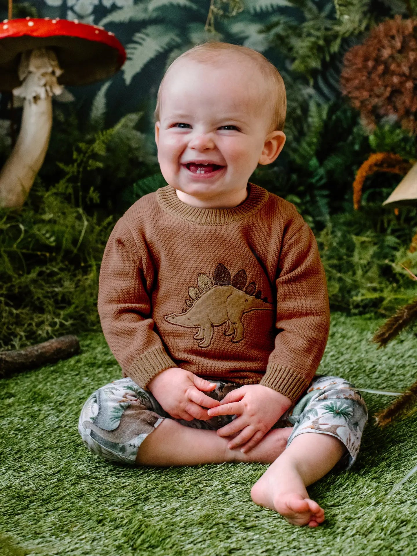 Stegosaurus Knit Jumper