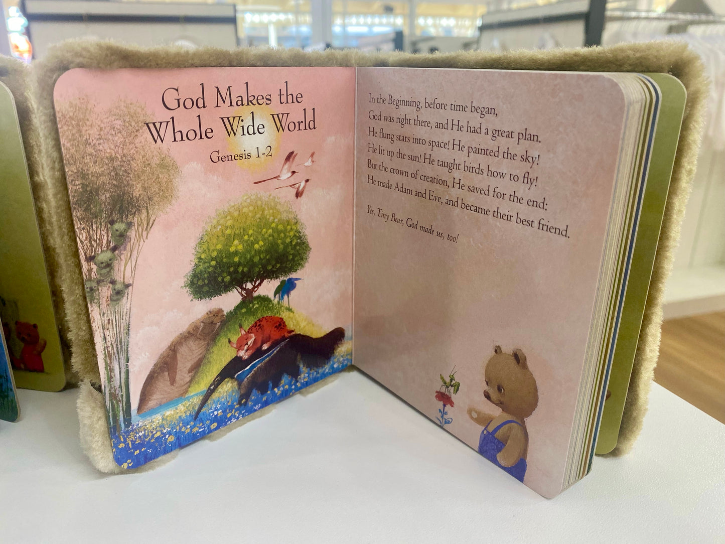 Tiny Bear's Bible - Pink