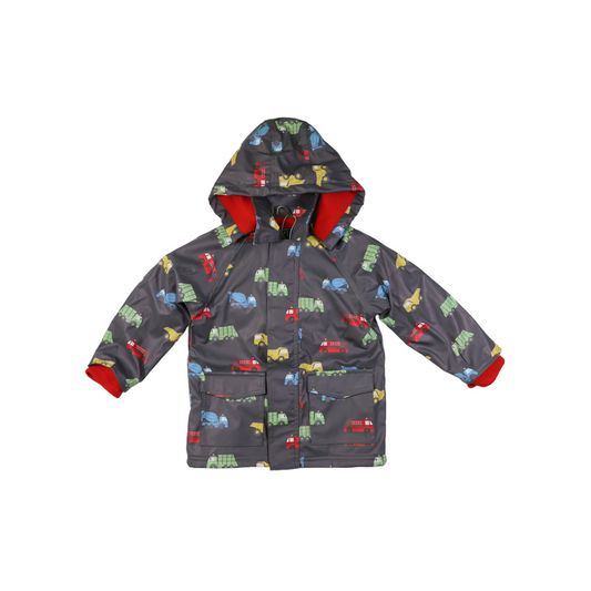 Trucks Polar Fleece Raincoat - Charcoal