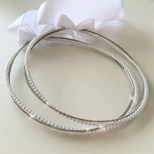 Agapi Silver Wedding Crown (Stefana)