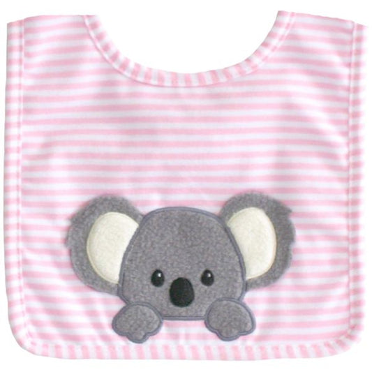 Alimrose Bibs - Koala Pink