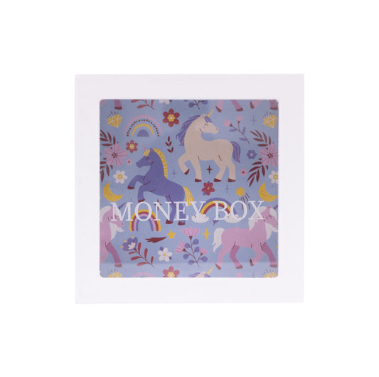 Kids Money Box - Unicorn (personalised me!)
