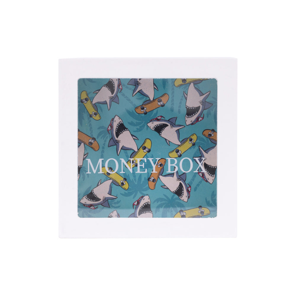 Kids Money Box - Shark (personalised me!)