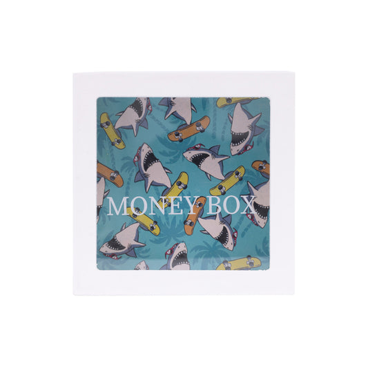 Kids Money Box - Shark (personalised me!)