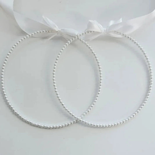 Xenia White Wedding Crown (Stefana)